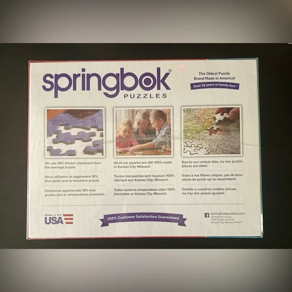 Springbok 2012 Frosty's‎ Toy Box 500pc Jigsaw Puzzle